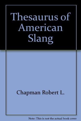 Thesaurus of American slang