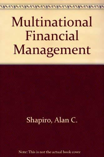 Multinational Financial Management