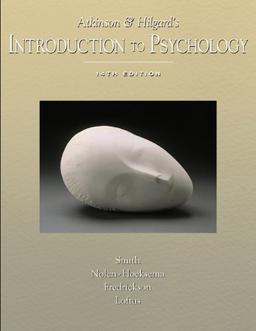 Atkinson and Hilgard's Introduction to Psychology [With Infotrac]