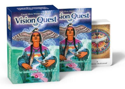 Vision Quest. Buch mit 78 Karten: Der indianische Weisheits-Tarot