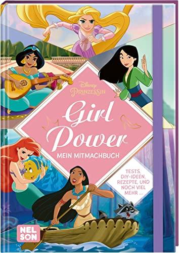 Disney Prinzessin: Girl Power - Eintragbuch: Mein Mitmachbuch | Mit DIY-Ideen, Rezepten, Tipps und Quizfragen