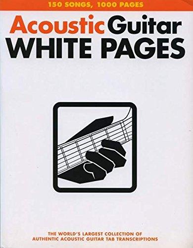 Acoustic Guitar Tab White Pages: Songbook für Gitarre