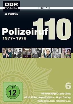 Polizeiruf 110 - Box 6: 1977-1978 (DDR TV-Archiv) [4 DVDs]