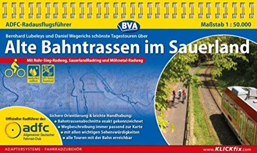 ADFC-Radausflugsführer Alte Bahntrassen im Sauerland 1:50.000 praktische Spiralbindung, reiß- und wetterfest, GPS-Tracks Download: Mit Ruhr-Sieg-Radweg, SauerlandRadring und Möhnetal-Radweg