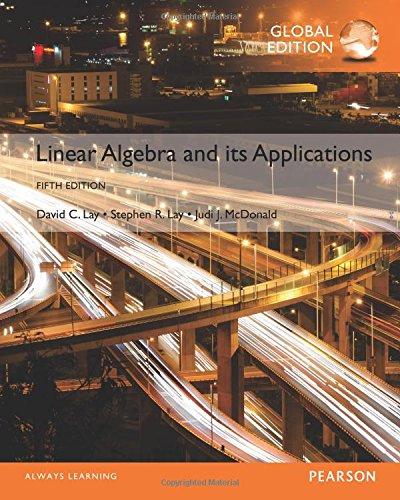 Linear Algebra and Its Applications, Global Edition