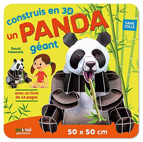 Construis en 3D un panda géant