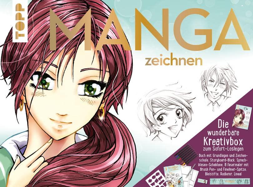 Manga zeichnen - Die wunderbare Kreativbox: Der Einstieg in die Welt des Manga-Zeichnens