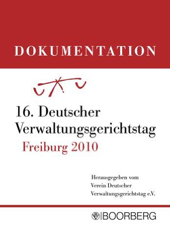 Dokumentation 16. Deutscher Verwaltungsgerichtstag 2010