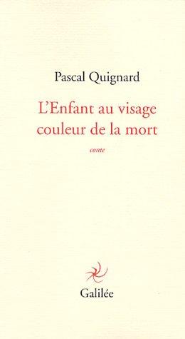 L'enfant au visage couleur de la mort : conte