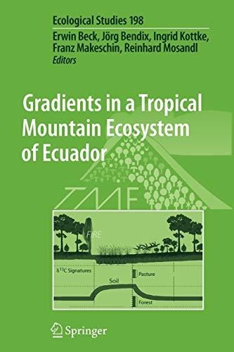 Gradients in a Tropical Mountain Ecosystem of Ecuador (Ecological Studies, 198, Band 198)