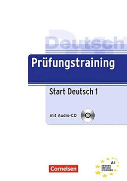 Prüfungstraining DaF: A1 - Start Deutsch 1: Übungsbuch mit Lösungsbeileger und Audio-CD: Učebnice + Klíč + CD