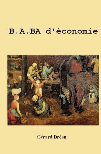 B. A. BA d'economie