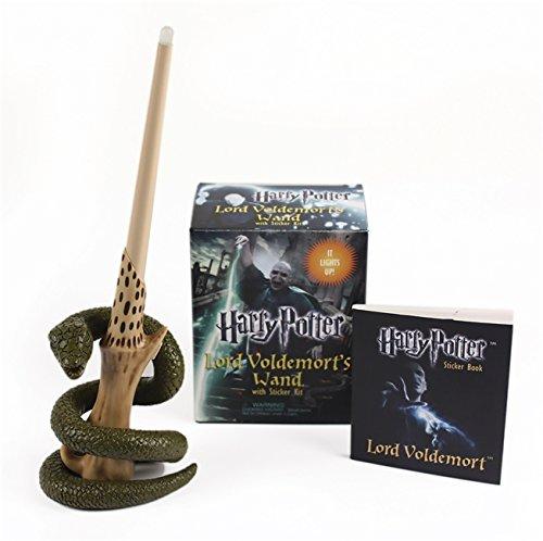 Harry Potter Voldemort's Wand with Sticker Kit: Lights Up! (Miniature Editions)