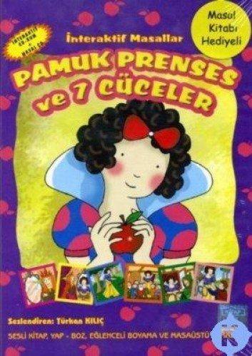 PAMUK PRENSES VE 7 CÜCELER İNTERAKTİF MASA.