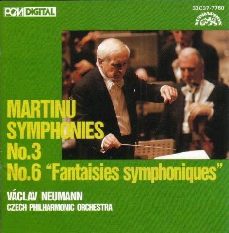 Martinu: Sinfonie Nr.3 + 6 'Fantaisies Symphoniques'