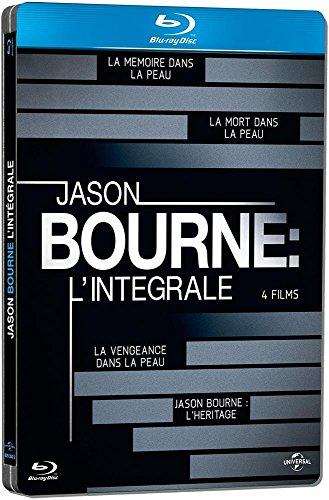 Jason Bourne - L'Intégrale - [Edition Limitée - Boitier Métal] - Intégrale Blu-Ray 1 à 4