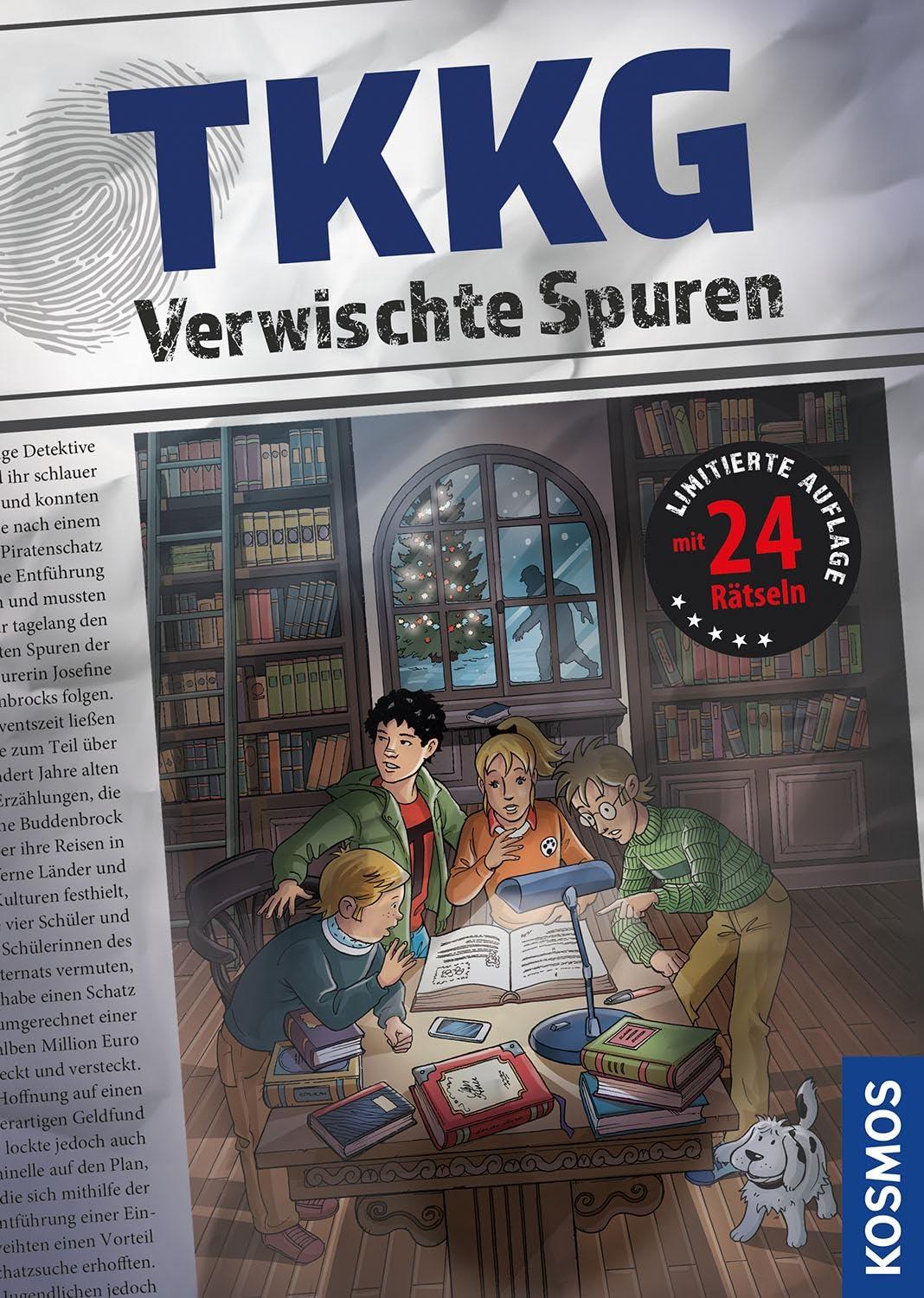 TKKG, Verwischte Spuren: Escape Krimi mit 24 Rätseln. Spannender Adventsband.