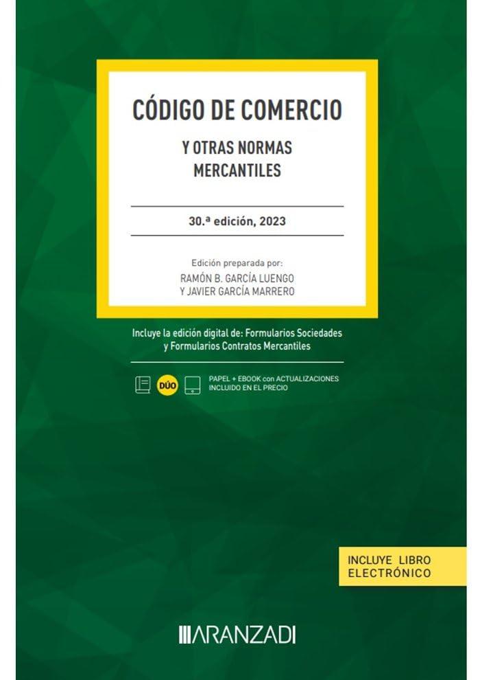 Código de Comercio (Papel + e-book): y otras normas mercantiles (Código Básico, Band 6)