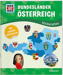 WAS IST WAS Stickeratlas Bundesländer Österreich