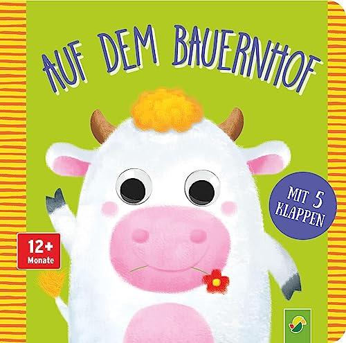 Kulleraugenbuch Auf dem Bauernhof: Mit 5 Klappen