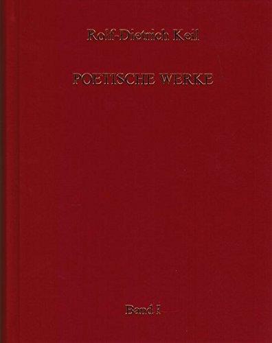 Poetische Werke in zwei Bänden.: Band 1: Die Gedichte