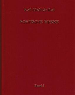 Poetische Werke in zwei Bänden.: Band 1: Die Gedichte