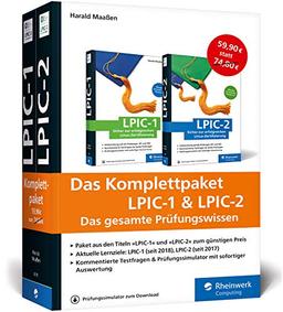 Das Komplettpaket LPIC-1 & LPIC-2: Zu den aktuellen Prüfungszielen (Ausgabe 2018)