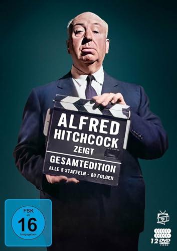 Alfred Hitchcock zeigt - Gesamtedition: Alle 5 Staffeln / 80 Folgen (Fernsehjuwelen) [12 DVDs]