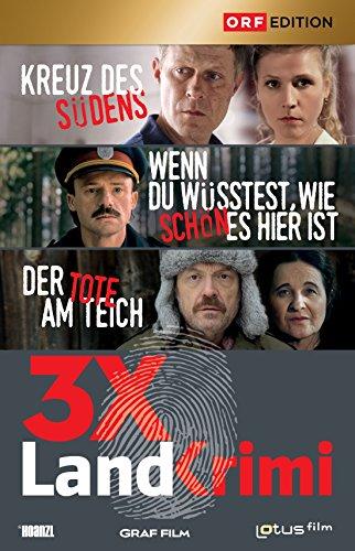 Landkrimi-Set 2: Kreuz des Südens / Wenn du wüsstest, wie schön es hier ist / Der Tote am Teich [3 DVDs]