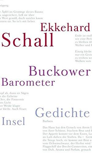 Buckower Barometer: Gedichte