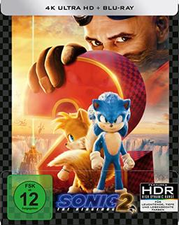 Sonic the Hedgehog 2 - 4K UHD - Steelbook