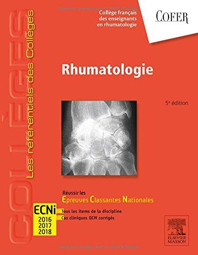 Rhumatologie : réussir les épreuves classantes nationales