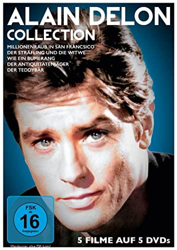 Alain Delon - Collection / 5 Filme mit dem französischen Filmstar [5 DVDs]