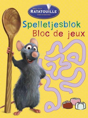 Ratatouille : bloc de jeux. Rat-a-too-ee : spelletjesblok