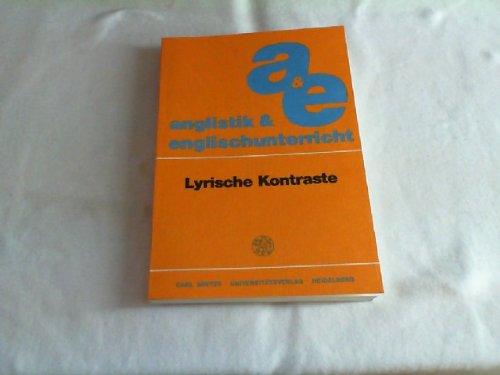 Lyrische Kontraste