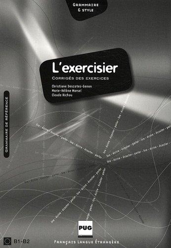 L'exercisier : corrigé des exercices