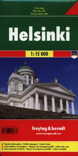 Freytag Berndt Stadtpläne, Helsinki - Maßstab 1:15 000