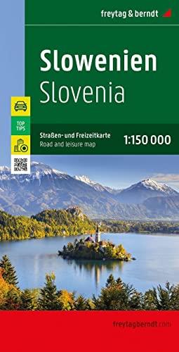 Slowenien, Straßen- und Freizeitkarte 1:150.000, freytag & berndt: Mit Infoguide, Top Tips (freytag & berndt Auto + Freizeitkarten)