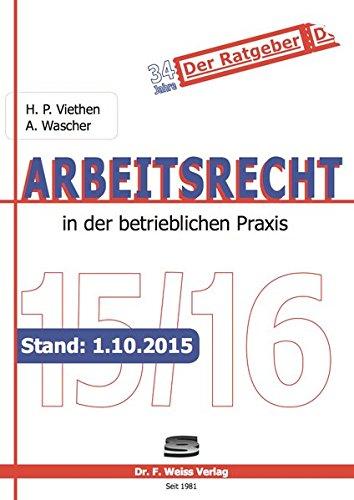 Arbeitsrecht 2015/2016