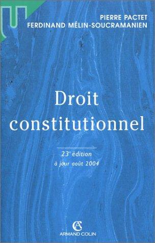 Droit constitutionnel