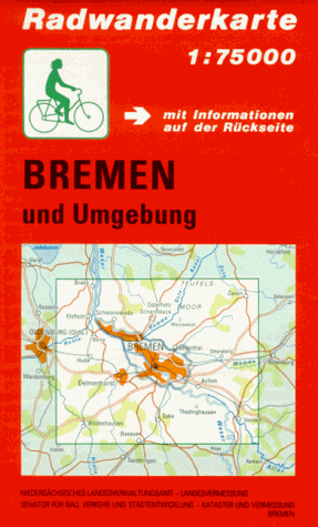 LGN Radwanderkarte Niedersachsen, Bl.29, Bremen und Umgebung: Vom Teufelsmoor bis zur Wildeshauser Geest