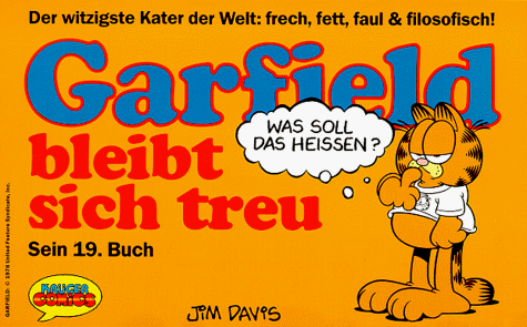 Garfield, Bd.19, Garfield bleibt sich treu