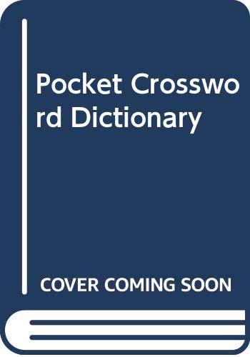 Pocket Crossword Dictionary