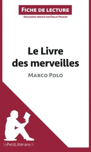 Le Livre des merveilles de Marco Polo (Fiche de lecture) : Analyse complète et résumé détaillé de l'oeuvre