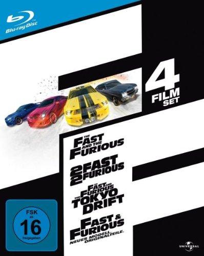 The Fast and the Furious 1-4 [Blu-ray]