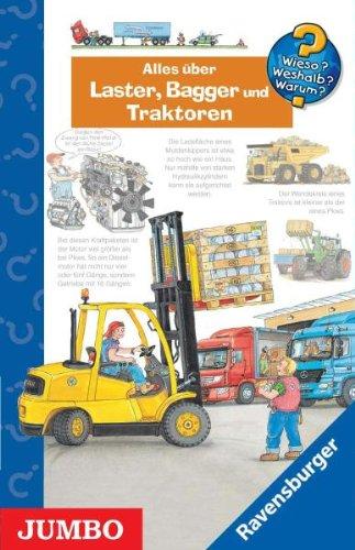 Alles über Laster, Bagger und Traktoren