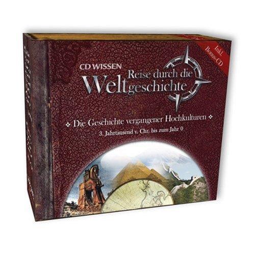 CD WISSEN - Reise durch die Weltgeschichte-Sammelbox - Die Geschichte vergangener Hochkulturen - 3. Jahrtausend v. Chr. bis zum Jahr 0, 5 CDs