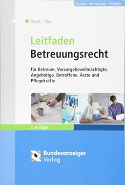 Leitfaden Betreuungsrecht: für Betreuer, Vorsorgebevollmächtigte, Angehörige, Betroffene, Ärzte und Pflegekräfte