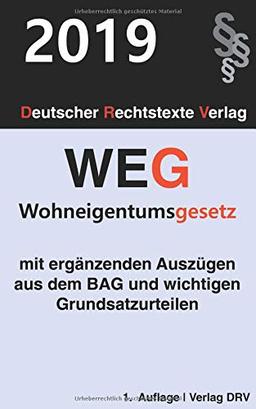 Wohneigentumsgesetz: WEG - WoEigG