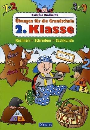 Karlchen Krabbelfix. Rechnen. Schreiben, Sachkunde 2. Klasse. Übungen für die Grundschule (Lernmaterialien)